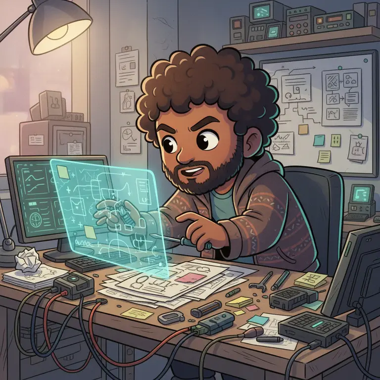 Noobi building practical hustle systems with tools, notes, and a focused maker workflow.