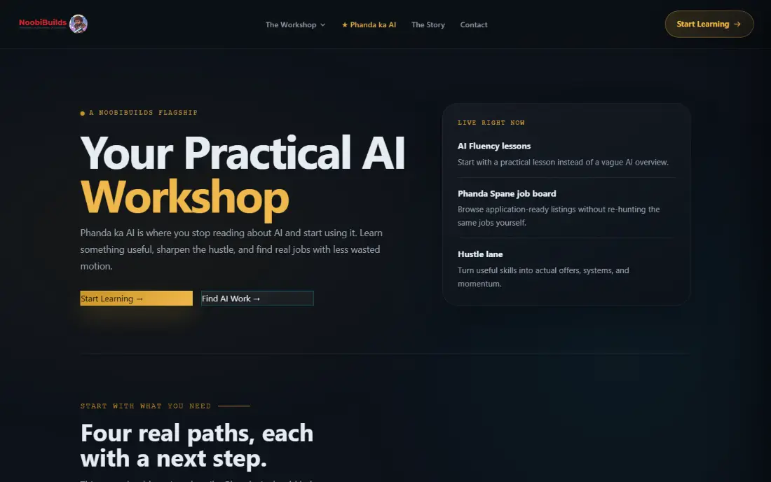 Phanda ka AI interface